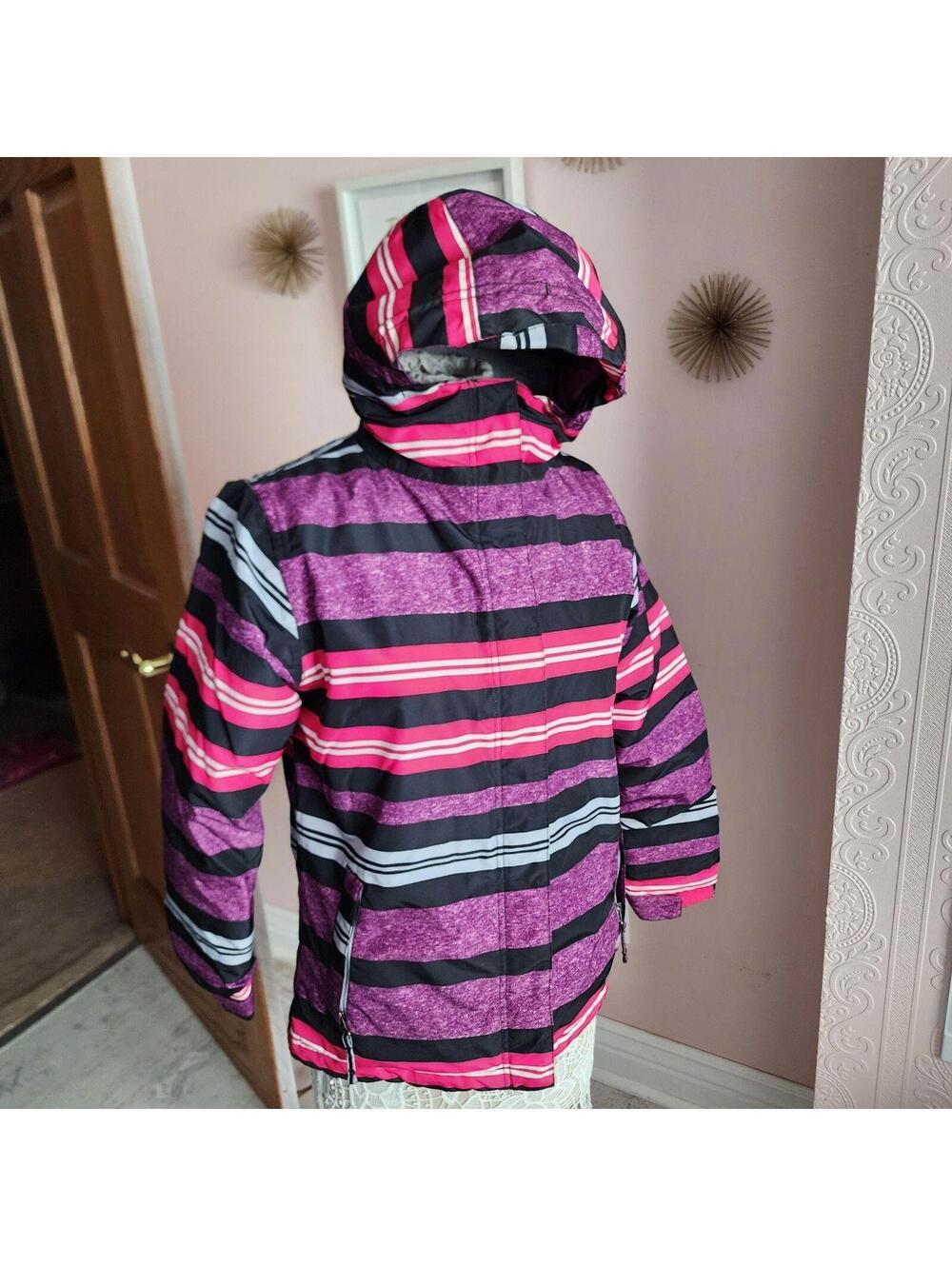 686 Manual Heather Girls XL Insulated Ski Snowboard Jacket Pink